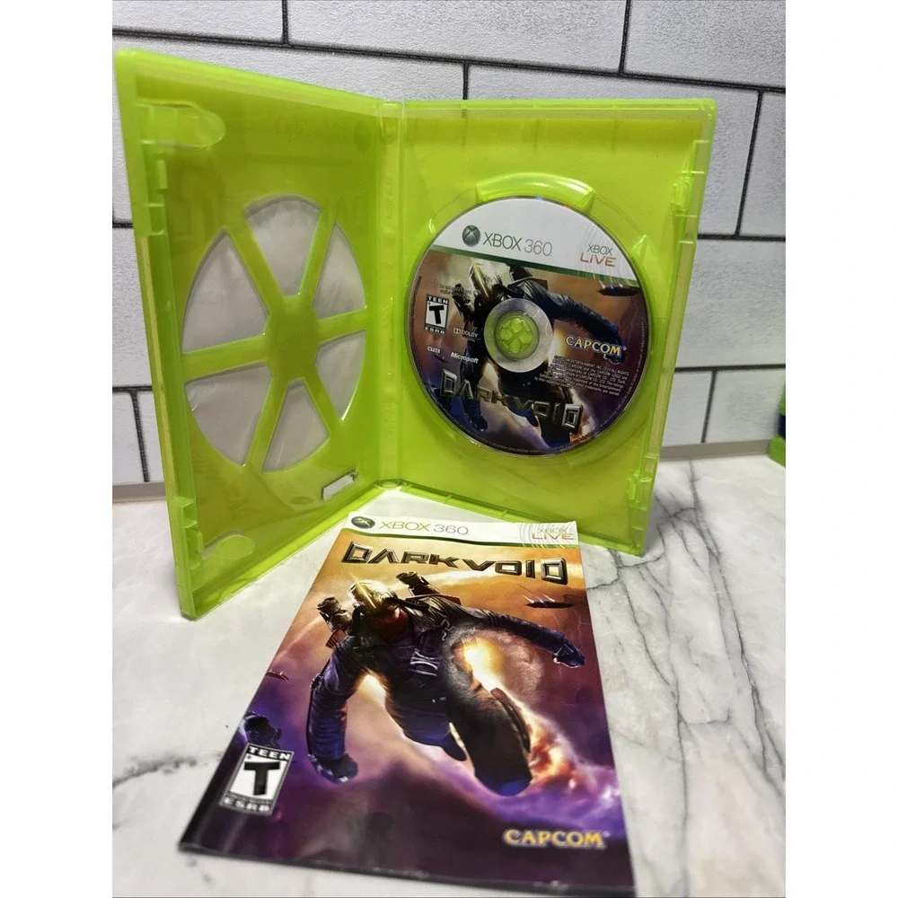 Dark Void (Microsoft Xbox 360, 2010) Complete w/ Manual CIB - TESTED